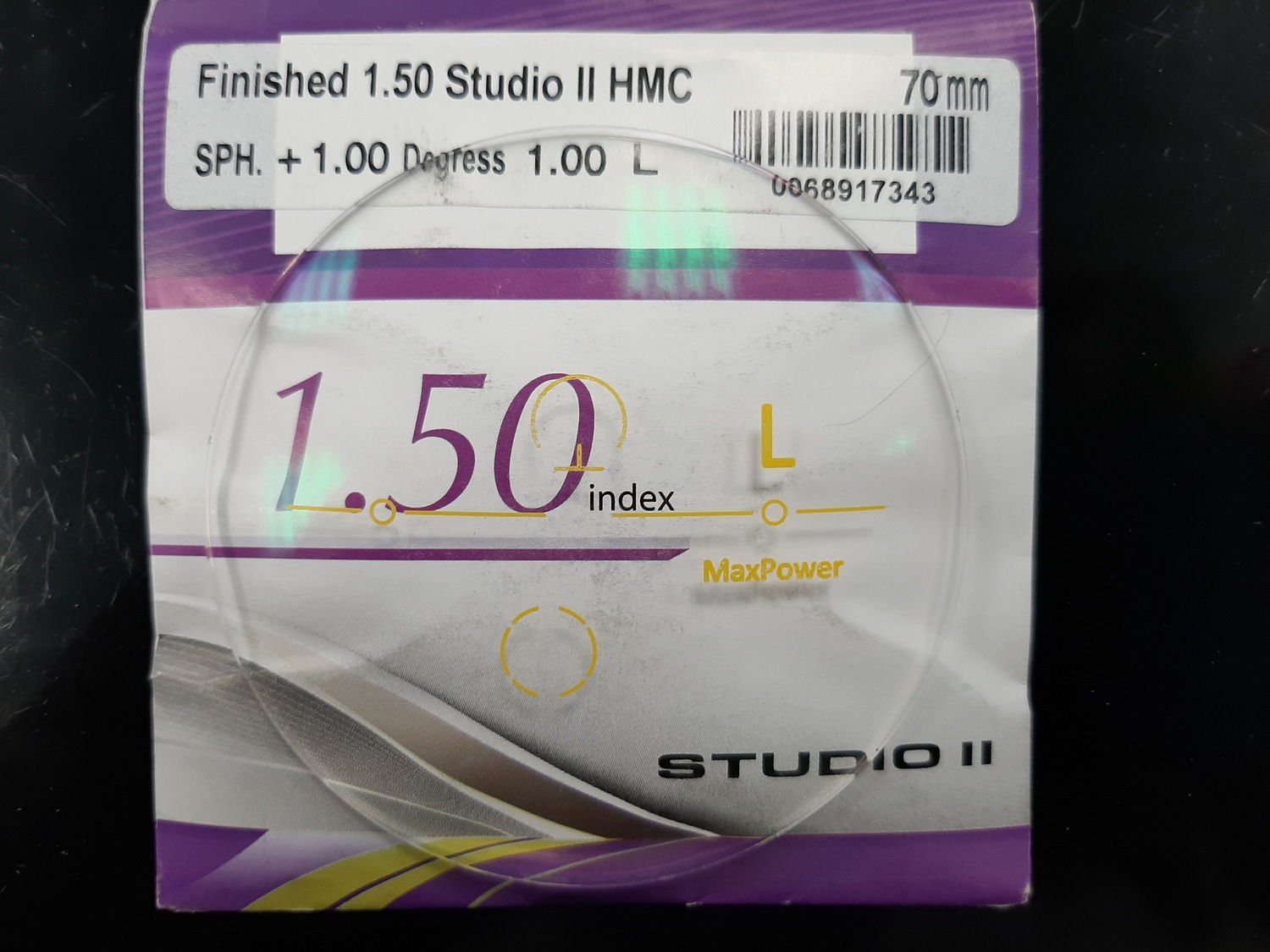 Линзы 1.50 Office Sevo-Studio HMC EMI